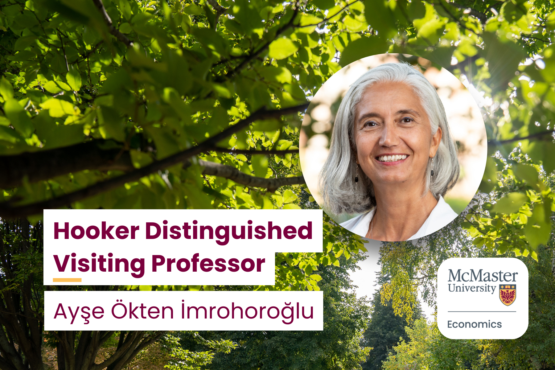 Hooker Distinguished Visiting Professor: Ayse Ökten Imrohoroglu