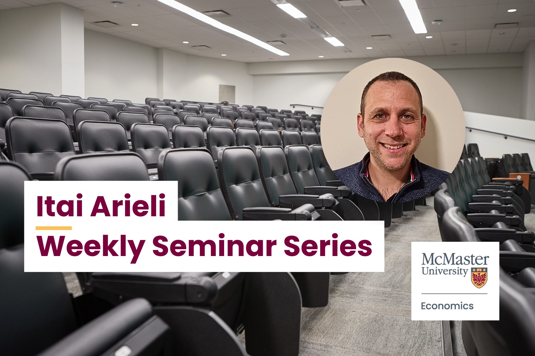 Weekly Seminar Series: Itai Arieli