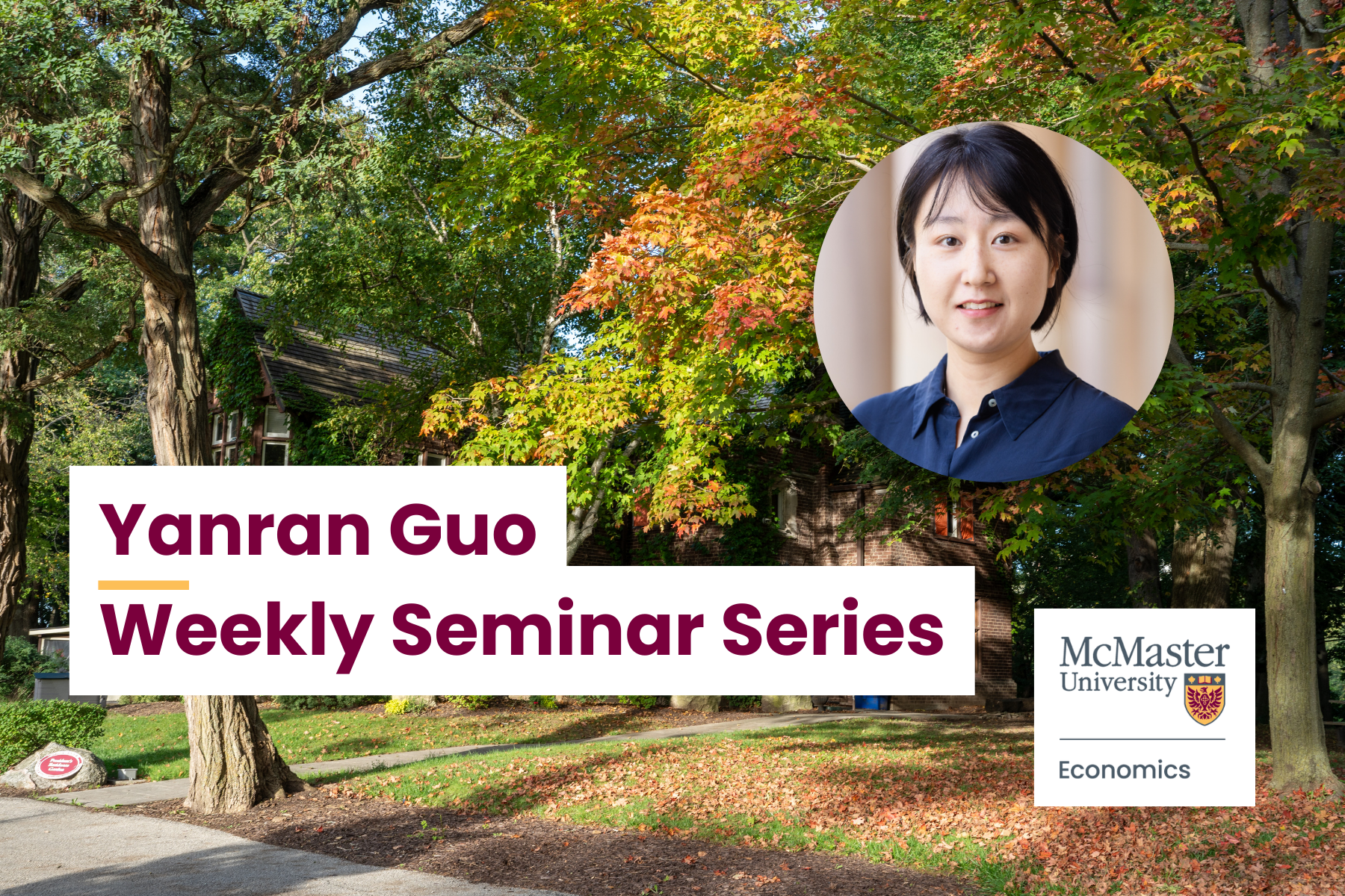 Weekly Seminar Series: Yanran Guo